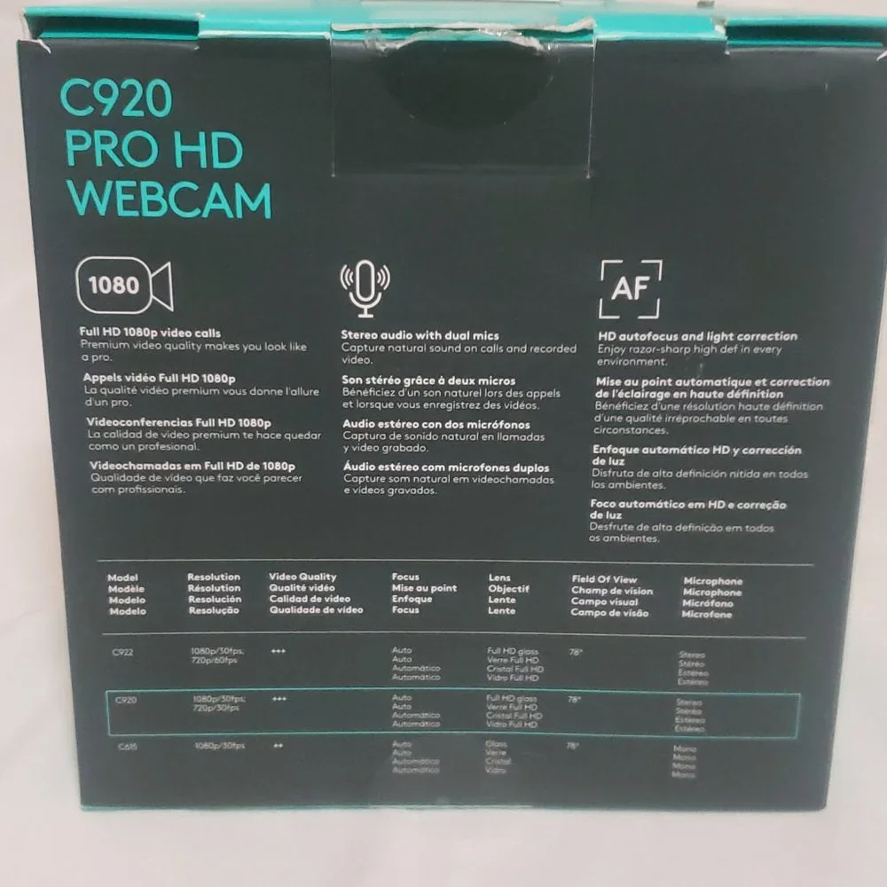 Logitech C920 Pro HD Webcam